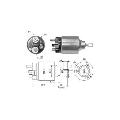 Bilde av ERA ZM1371 Magnetbryter, starter