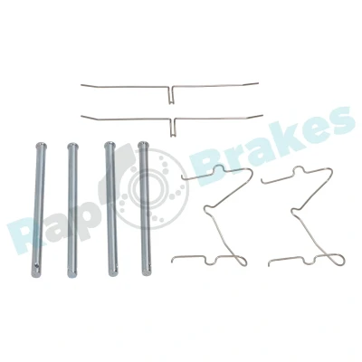 Bilde av RAP BRAKES R U0355 Tibehørsett, skivebremse belegg framaksel TOYOTA: Land Cruiser 200, JEEP: Compass