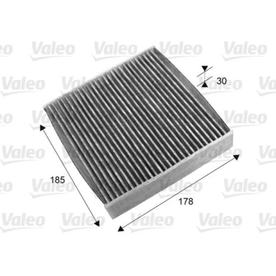Bilde av VALEO CLIMFILTER PROTECT 715695 Kupéfilter Karbonfilter 185 178 30 DAIHATSU: Terios II