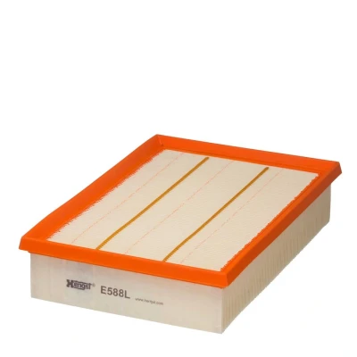 Bilde av HENGST FILTER E588L Luftfilter 58 190 283 Filterinnsats VOLVO: V50, C30, S40 II, FORD: Focus 2, 2 Kombi, C Max