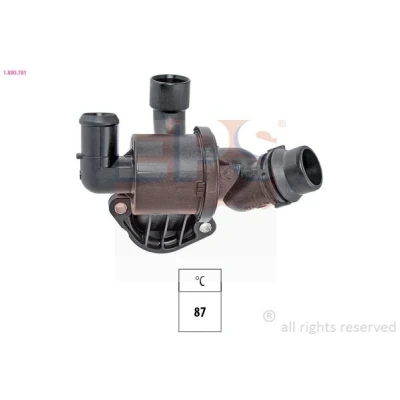 Bilde av EPS 1.880.781 Termostat 87 Made in Italy OE Equivalent med tetning AUDI: A4 B8 Avant, A6 C6 C7 Avant