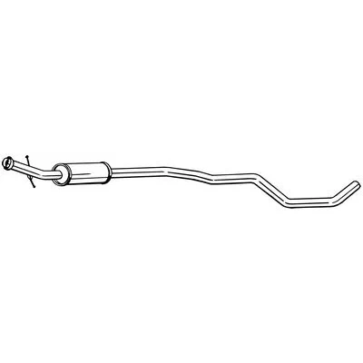Bilde av Midtre lydpotte BOSAL 288 255