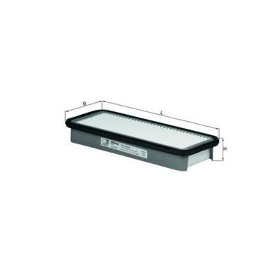Bilde av MAHLE ORIGINAL LX 808 Luftfilter 42,0 119 305,5 Filterinnsats TOYOTA: Starlet IV Hatchback