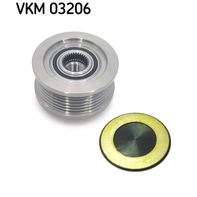 Bilde av SKF VKM 03206 Frihjul Dynamo 40,4 OPEL: Vectra C Caravan, Zafira B, SAAB: 9 3 Stasjonsvogn
