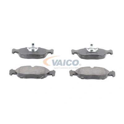 Bilde av VAICO V40 0151 Bremseklosser Q+, original equipment manufacturer quality framaksel klargjort for slitasjeindikator, ekskl. slitasjevarselkontakt