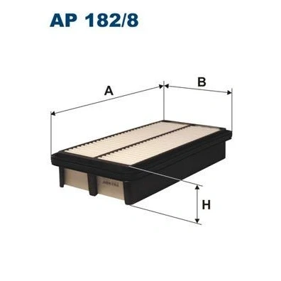 Bilde av FILTRON AP 182/8 Luftfilter 55 158,5 303 Filterinnsats KIA: CARNIVAL / GRAND 3