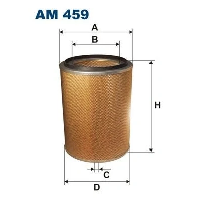 Bilde av FILTRON AM 459 Luftfilter 398 305 Filterinnsats