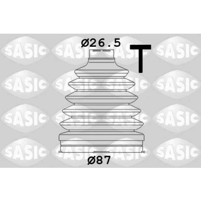 Bilde av SASIC 1904020 Drivakselmansjett framaksel, hjulside Termoplast RENAULT: LAGUNA 3, GRAND SCENIC 3