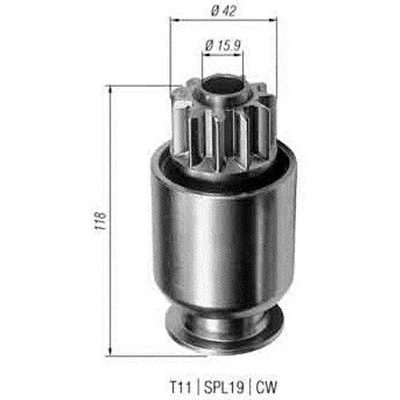 Bilde av MAGNETI MARELLI 940113020299 Lite tannhjul, starter
