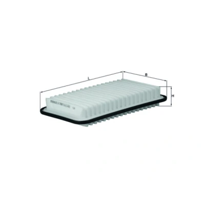 Bilde av MAHLE ORIGINAL LX 2901 Luftfilter 41,0 148 244,5 Filterinnsats OPEL: Agila B