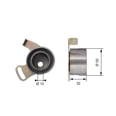 Bilde av GATES FleetRunner Micro V Stretch Fit T41168 Strammerull, tannrem