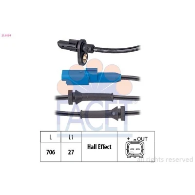 Bilde av ABS sensor FACET 21.0194