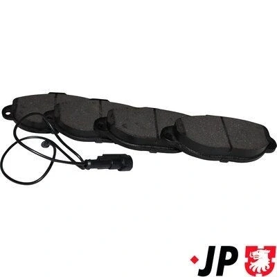 Bilde av JP GROUP 1563602710 Bremseklosser framaksel inkl. slitasjevarselkontakt FIAT: 500 Hatchback, Punto I Cabrio, II FORD: KA Hatchback
