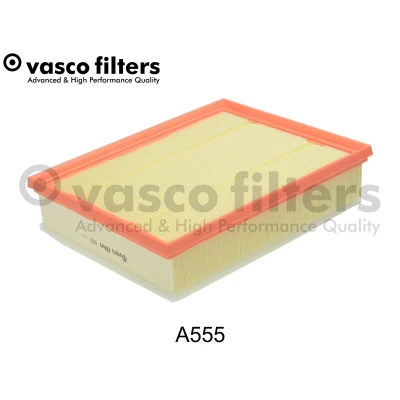 Bilde av DAVID VASCO A555 Luftfilter 67 246 293 firkantet Filterinnsats med forfilter VOLKSWAGEN: Crafter Van, Flatvogn lastebil/Chassis
